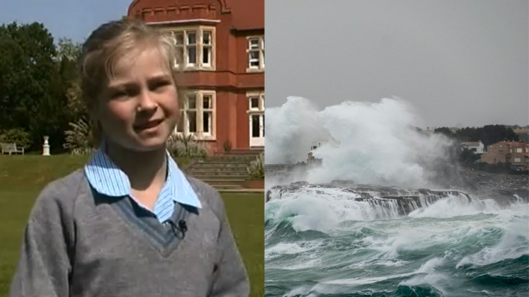 Niña británica de 10 años salva 100 vidas en un tsunami tras una clase de geografía